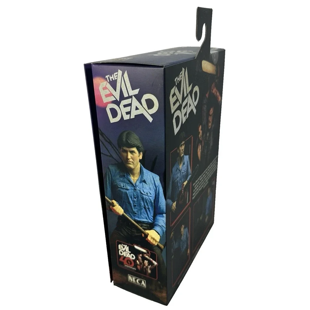 NECA Evil Dead Ultimate Ash Action Figure Complete w Accessories Open Box